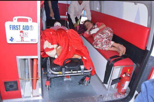 بالصور.. جرحى القصف الايراني على قرى حدودية باقليم كوردستان